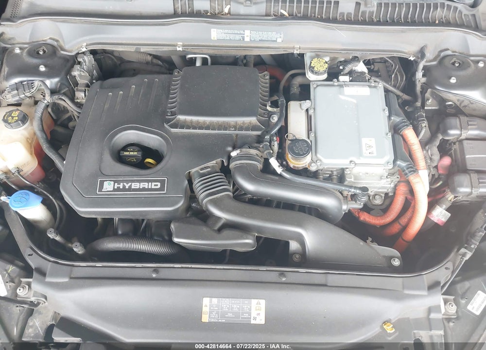 2013 FORD FUSION HYBRID VIN: 3FA6P0RU9DR345468