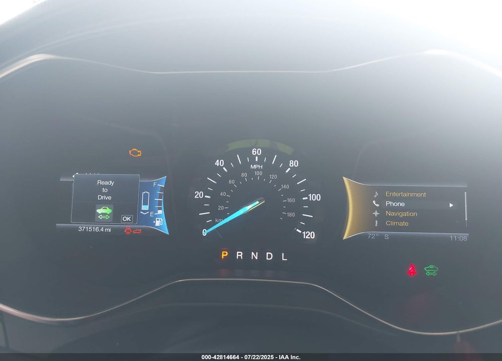 2013 FORD FUSION HYBRID VIN: 3FA6P0RU9DR345468