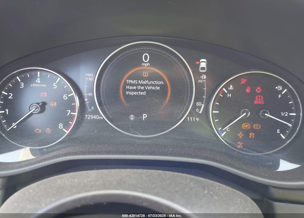 2021 MAZDA 3 VIN: JM1BPAKL1M1337052