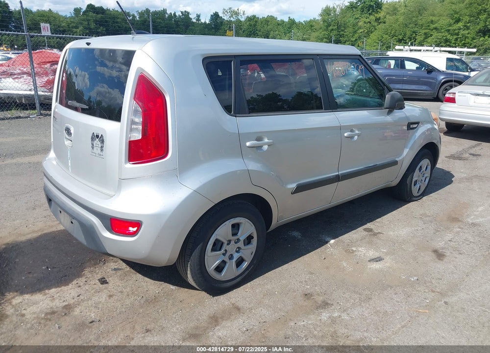 2012 KIA SOUL VIN: KNDJT2A58C7395347
