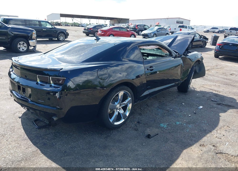 2013 CHEVROLET CAMARO 2LS VIN: 2G1FA1E35D9134698