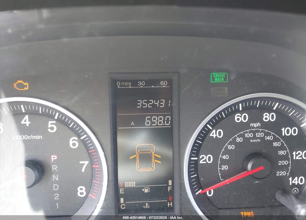 2007 HONDA CR-V VIN: JHLRE38347C067804