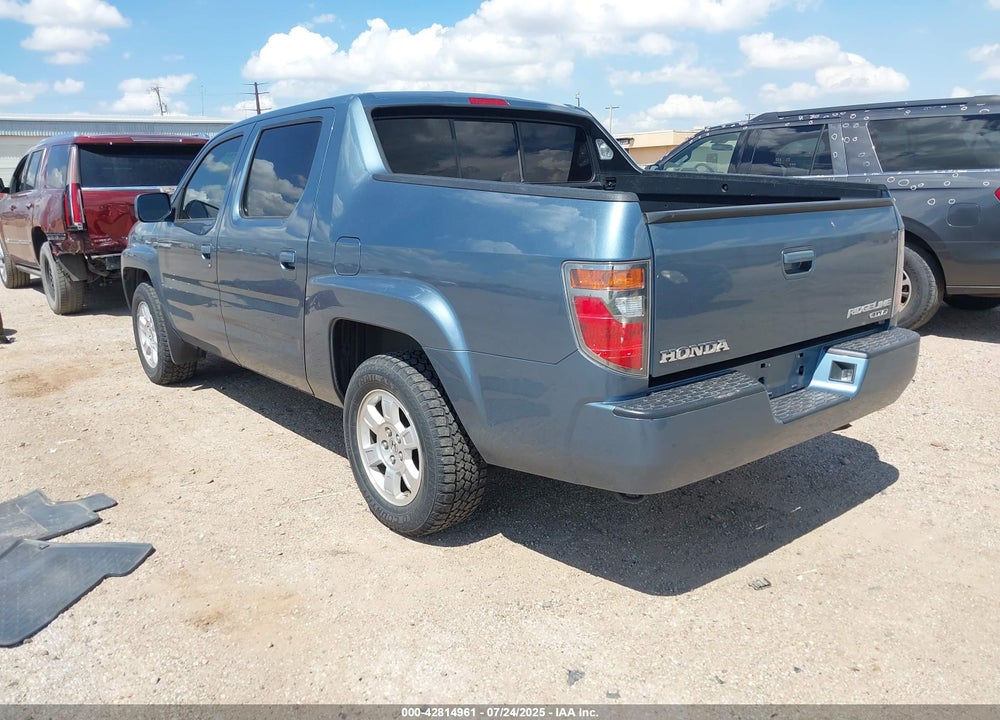 2008 HONDA RIDGELINE RTL VIN: 2HJYK16538H539768