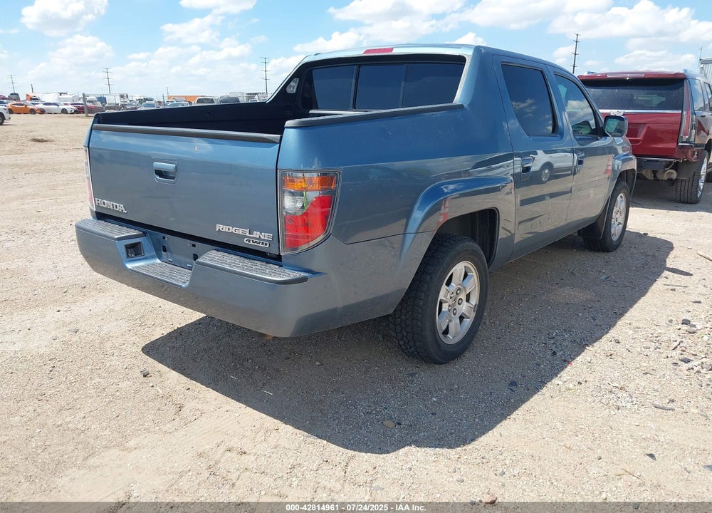 2008 HONDA RIDGELINE RTL VIN: 2HJYK16538H539768