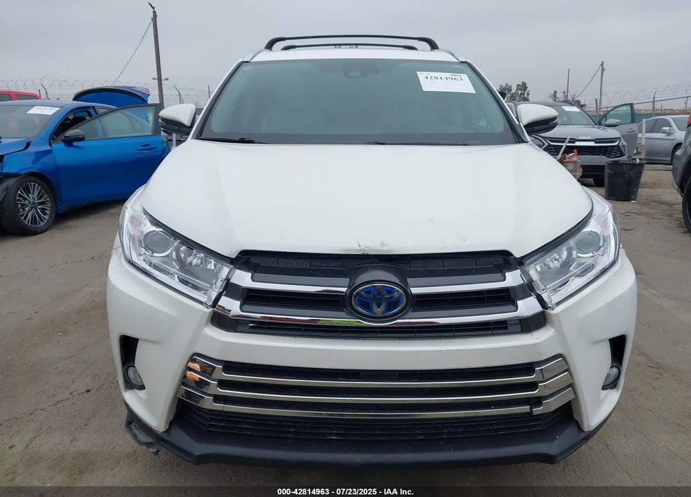 2019 TOYOTA HIGHLANDER VIN: 5TDJGRFH7KS057104