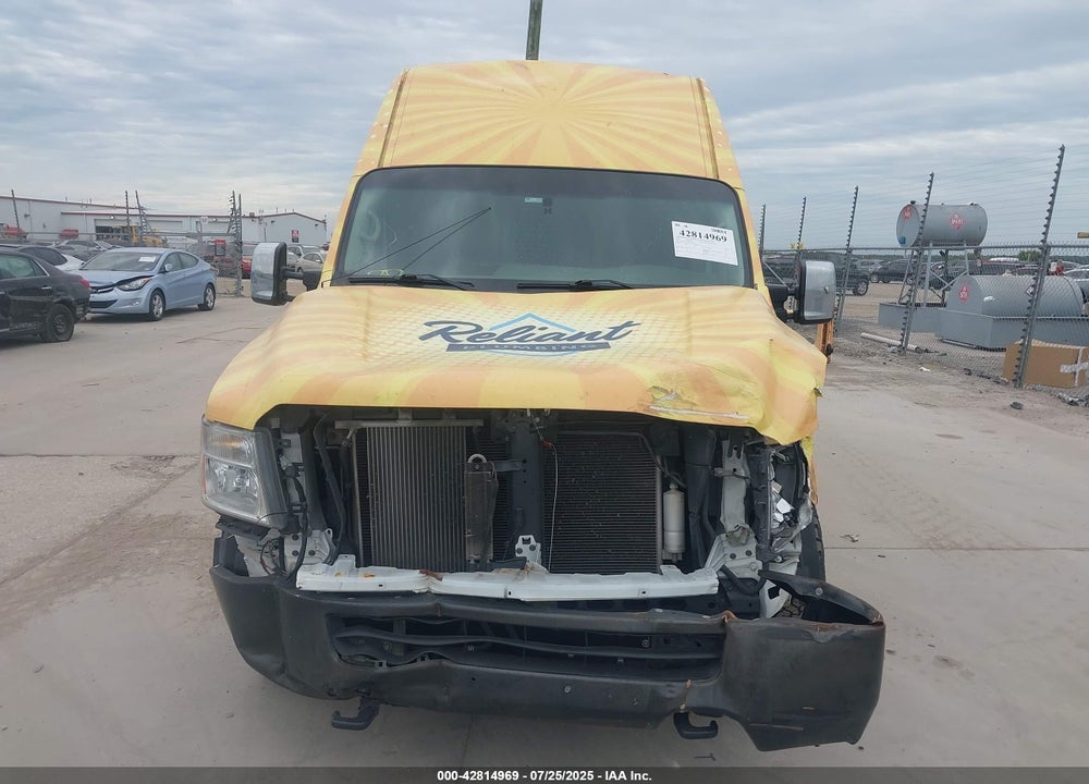 2021 NISSAN NV CARGO NV2500 HD SV HIGH ROOF V8 VIN: 1N6AF0LY7MN810915