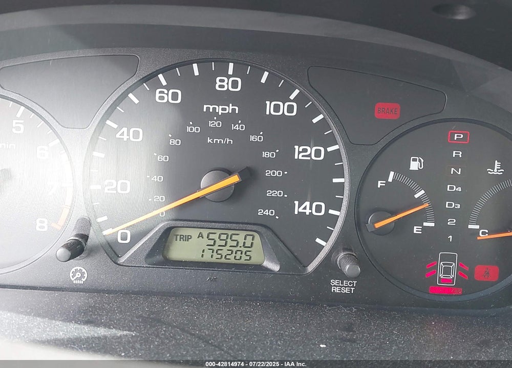 1999 HONDA ACCORD EX VIN: 1HGCG5652XA009801
