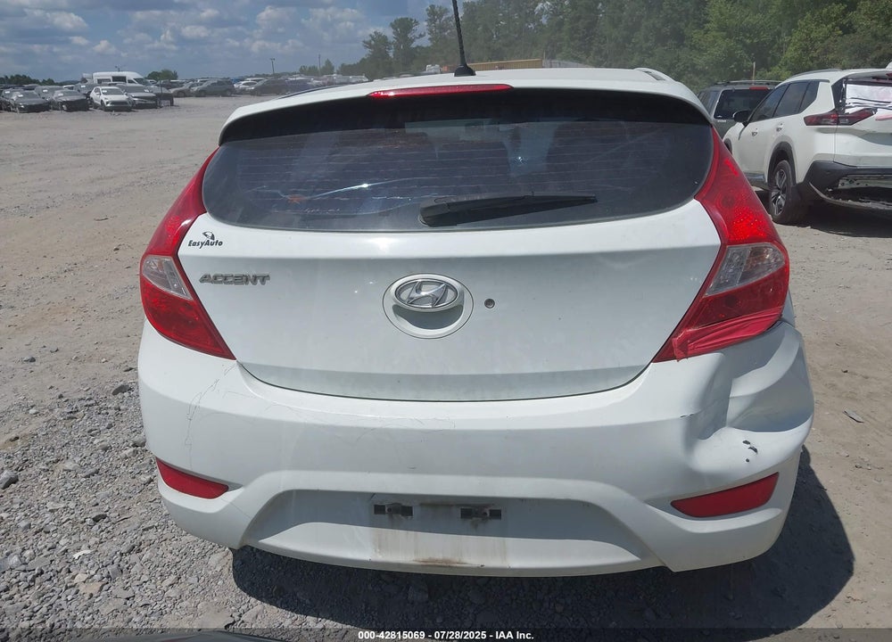 2012 HYUNDAI ACCENT VIN: KMHCU5AE7CU042716