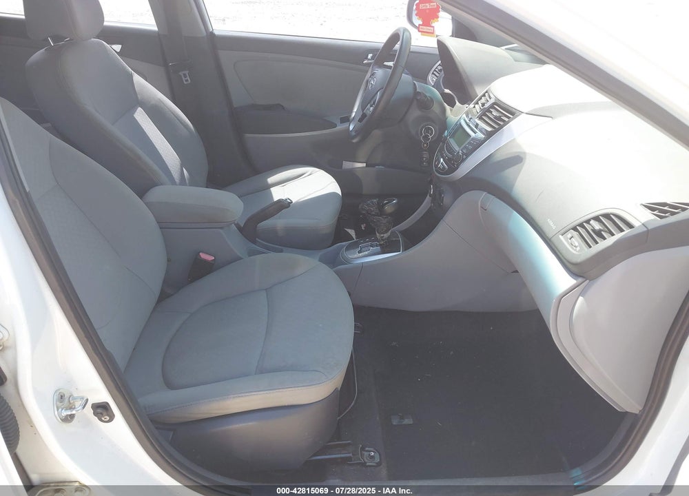 2012 HYUNDAI ACCENT VIN: KMHCU5AE7CU042716
