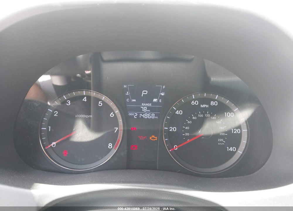 2012 HYUNDAI ACCENT VIN: KMHCU5AE7CU042716