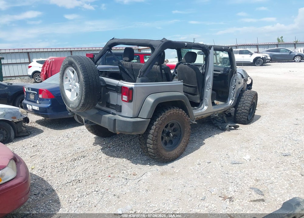 2017 JEEP WRANGLER UNLIMITED SPORT 4X4 VIN: 1C4BJWDG3HL690644