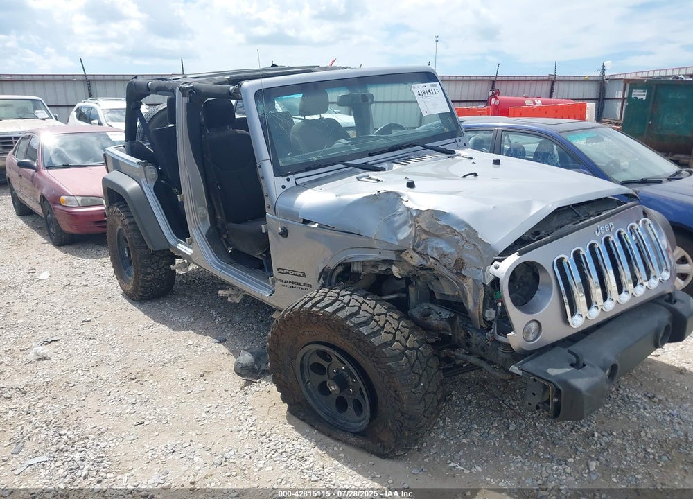 2017 JEEP WRANGLER UNLIMITED SPORT 4X4 VIN: 1C4BJWDG3HL690644