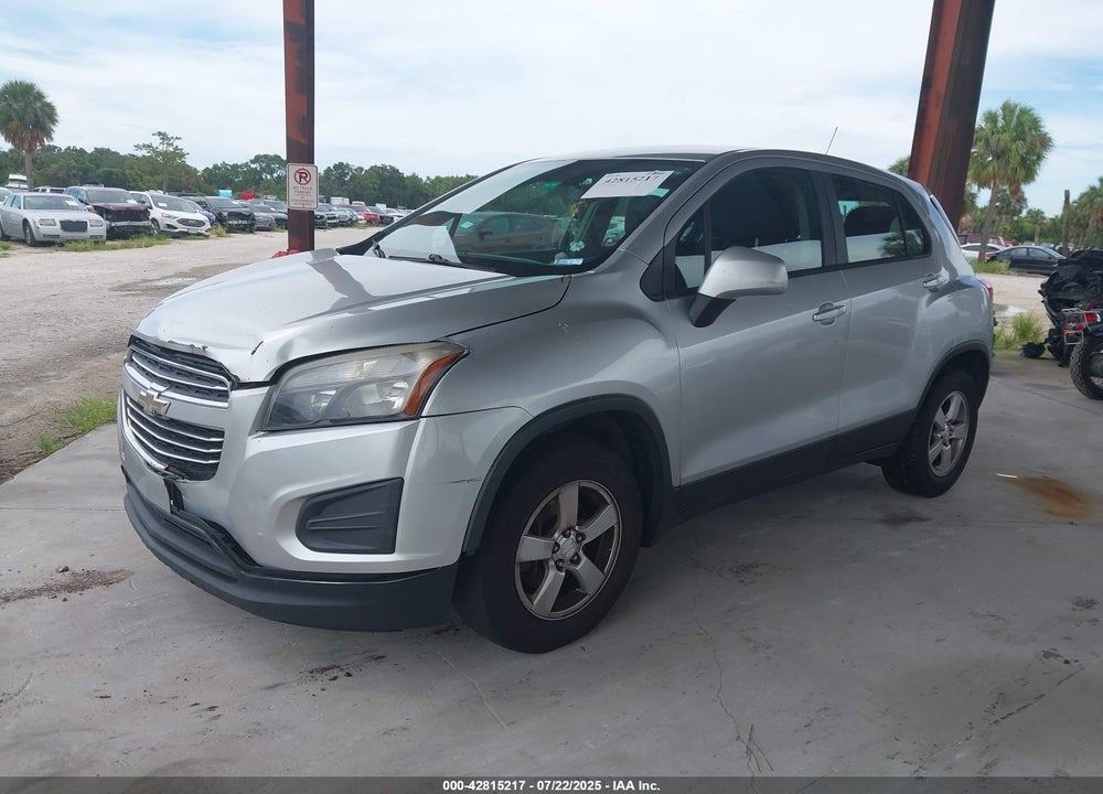 2015 CHEVROLET TRAX VIN: KL7CJPSB5FB101515