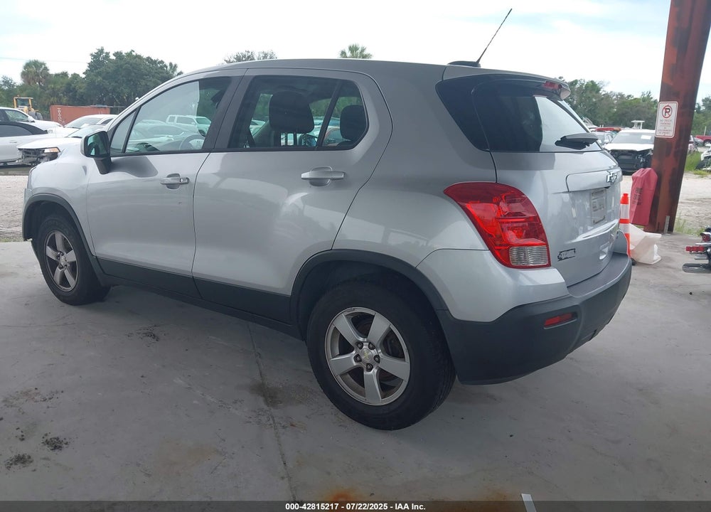 2015 CHEVROLET TRAX VIN: KL7CJPSB5FB101515