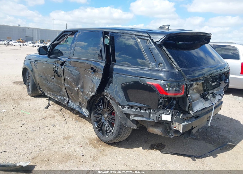 2019 LAND ROVER RANGE ROVER SPORT VIN: SALWR2RE3KA863567