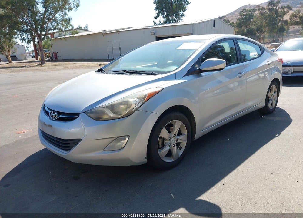 2013 HYUNDAI ELANTRA VIN: KMHDH4AE6DU606649