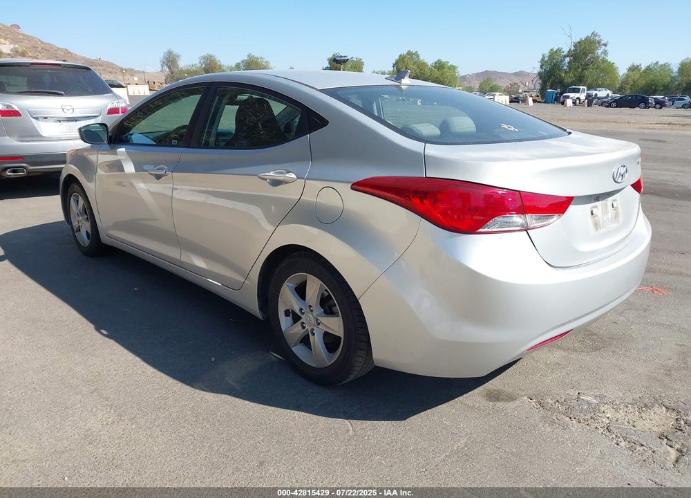 2013 HYUNDAI ELANTRA VIN: KMHDH4AE6DU606649