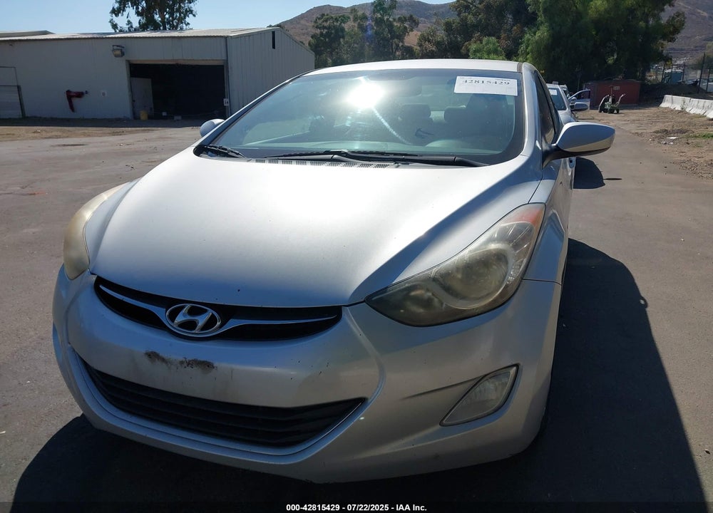 2013 HYUNDAI ELANTRA VIN: KMHDH4AE6DU606649