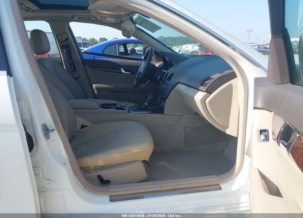 2009 MERCEDES-BENZ C CLASS VIN: WDDGF54X49R073422