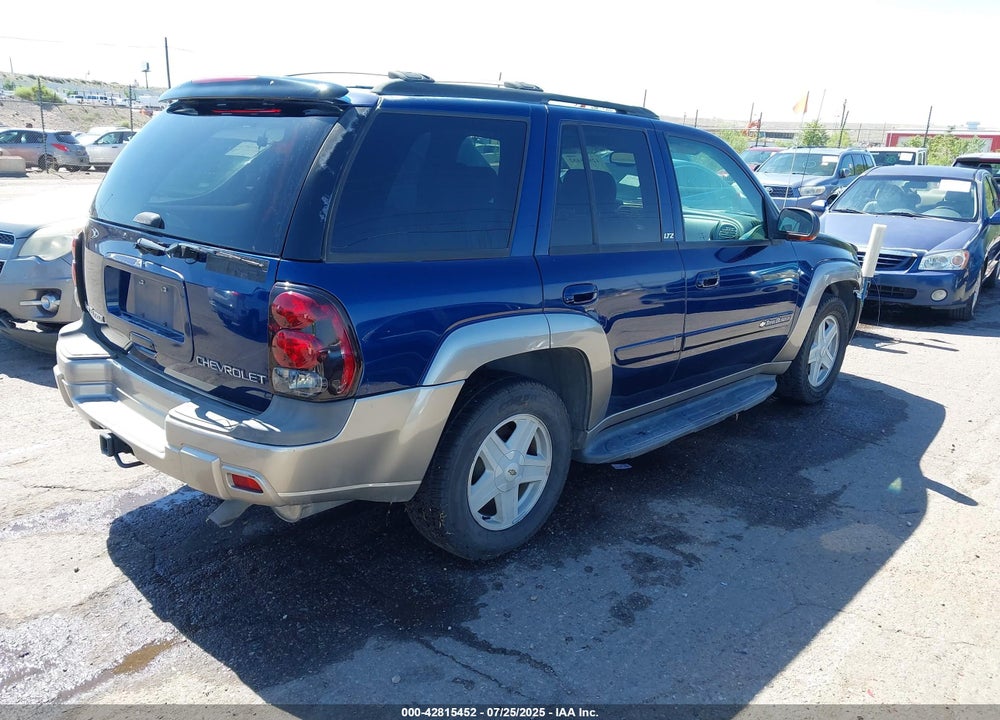 2002 CHEVROLET TRAILBLAZER VIN: 1GNDT13SX22371063