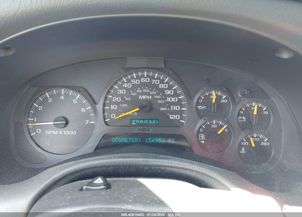 2002 CHEVROLET TRAILBLAZER VIN: 1GNDT13SX22371063