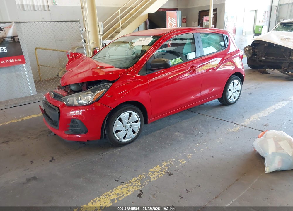 2016 CHEVROLET SPARK LS CVT VIN: KL8CB6SA0GC608070