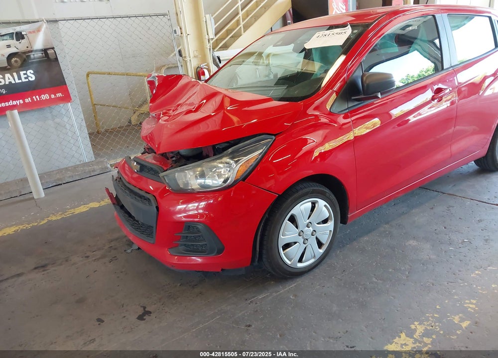 2016 CHEVROLET SPARK LS CVT VIN: KL8CB6SA0GC608070