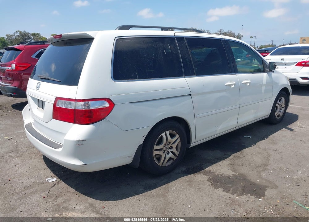 2006 HONDA ODYSSEY EX VIN: 5FNRL38486B452960