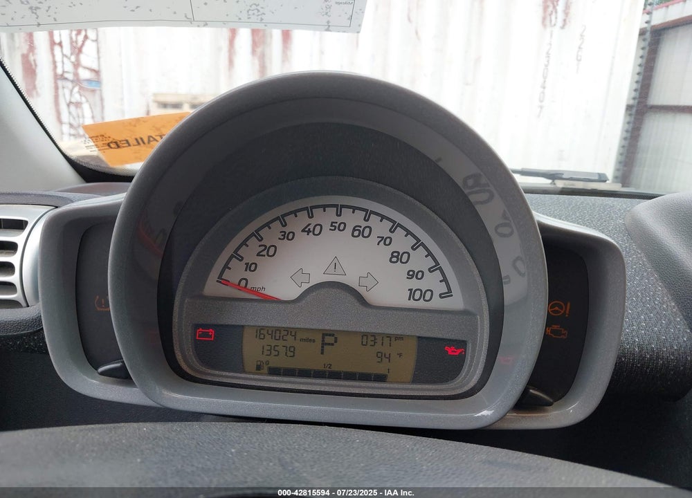 2009 SMART FORTWO VIN: WMEEJ31X59K265452