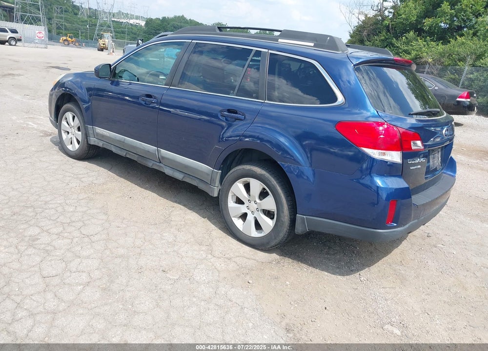 2010 SUBARU OUTBACK 2.5I PREMIUM VIN: 4S4BRBCC2A3332971