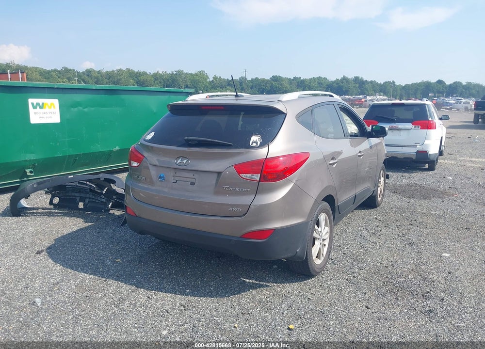 2013 HYUNDAI TUCSON GLS VIN: KM8JUCAC8DU610127
