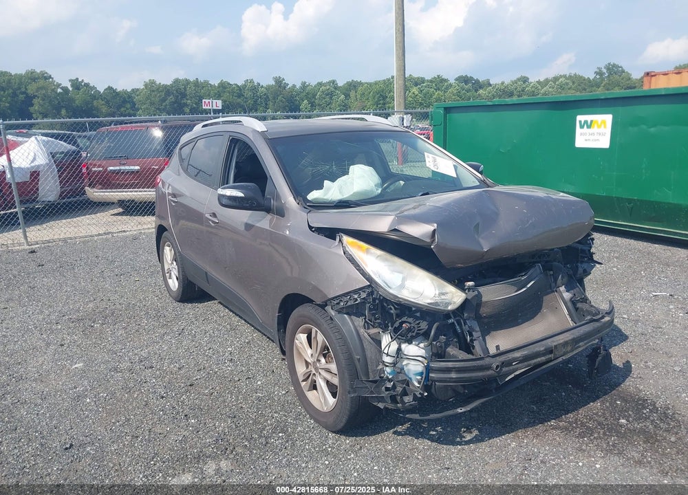 2013 HYUNDAI TUCSON GLS VIN: KM8JUCAC8DU610127