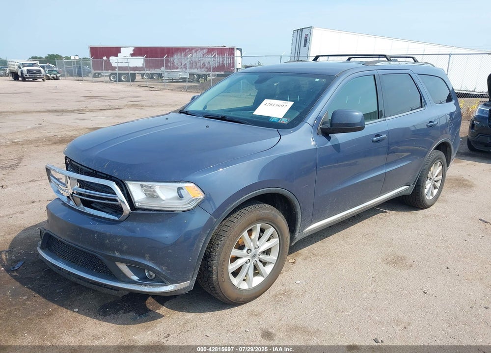 2020 DODGE DURANGO VIN: 1C4RDJAG2LC321330
