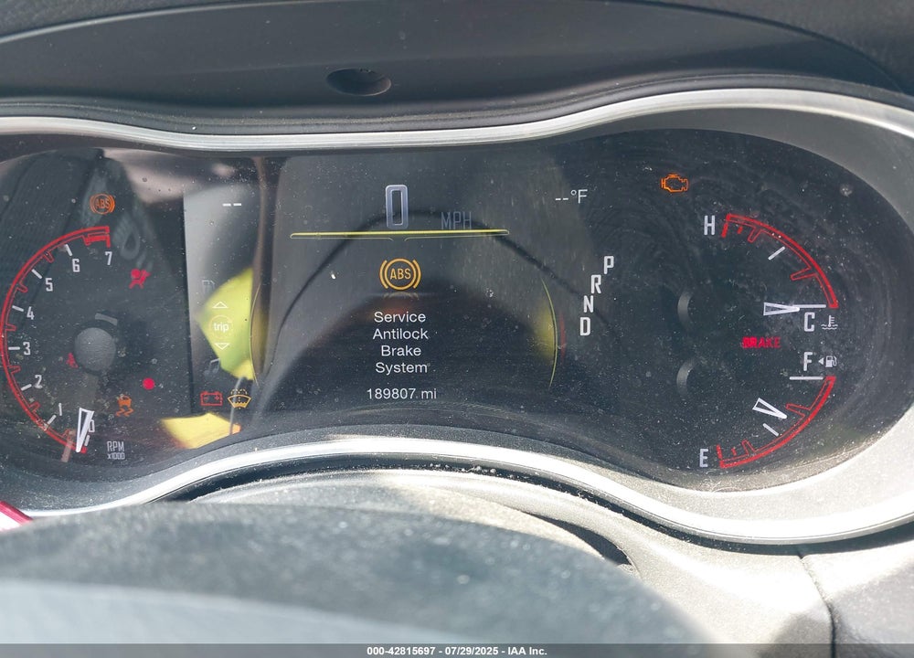 2020 DODGE DURANGO VIN: 1C4RDJAG2LC321330
