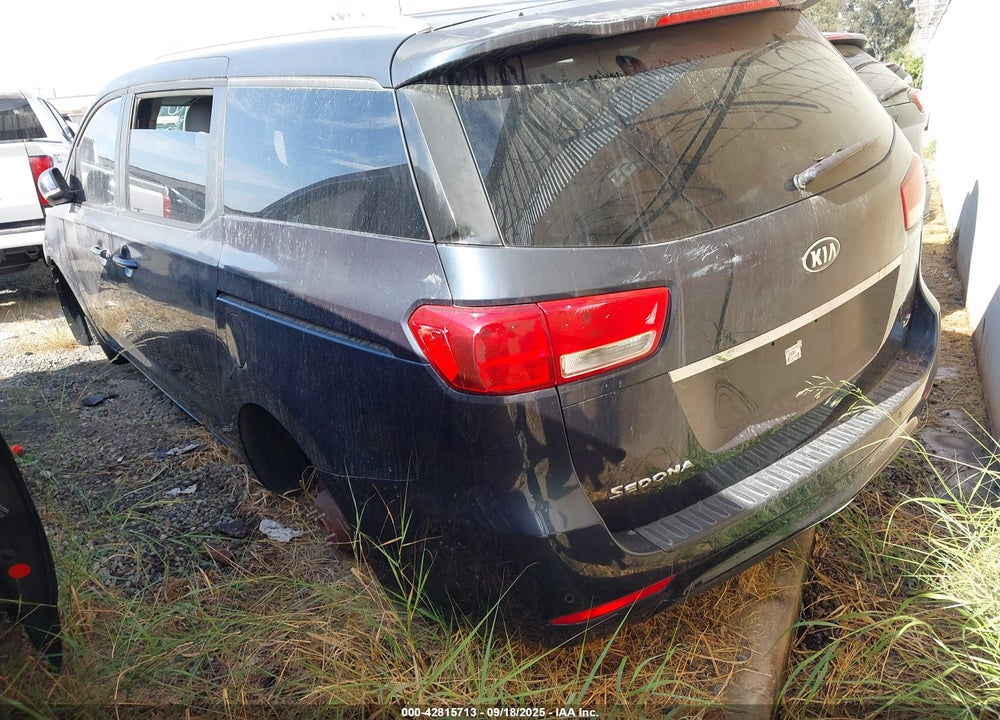 2016 KIA SEDONA LX VIN: KNDMB5C18G6168084