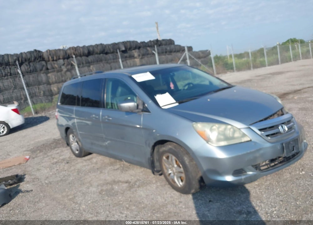 2006 HONDA ODYSSEY EX-L VIN: 5FNRL38756B056754