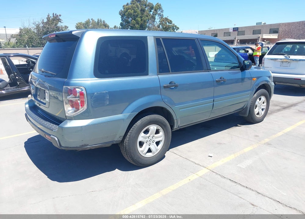 2006 HONDA PILOT VIN: 5FNYF28166B014702