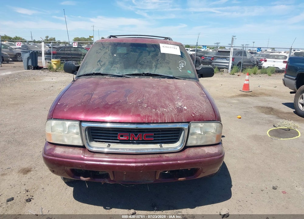 2001 GMC JIMMY SLE VIN: 1GKDT13W312199487