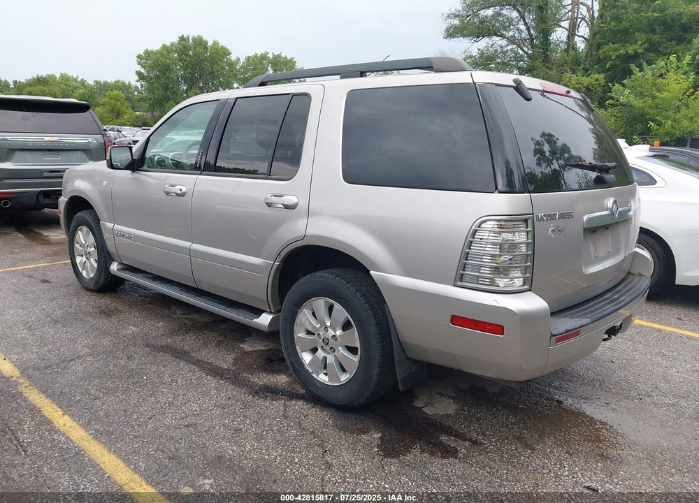 2007 MERCURY MOUNTAINEER VIN: 4M2EU47E37UJ20293
