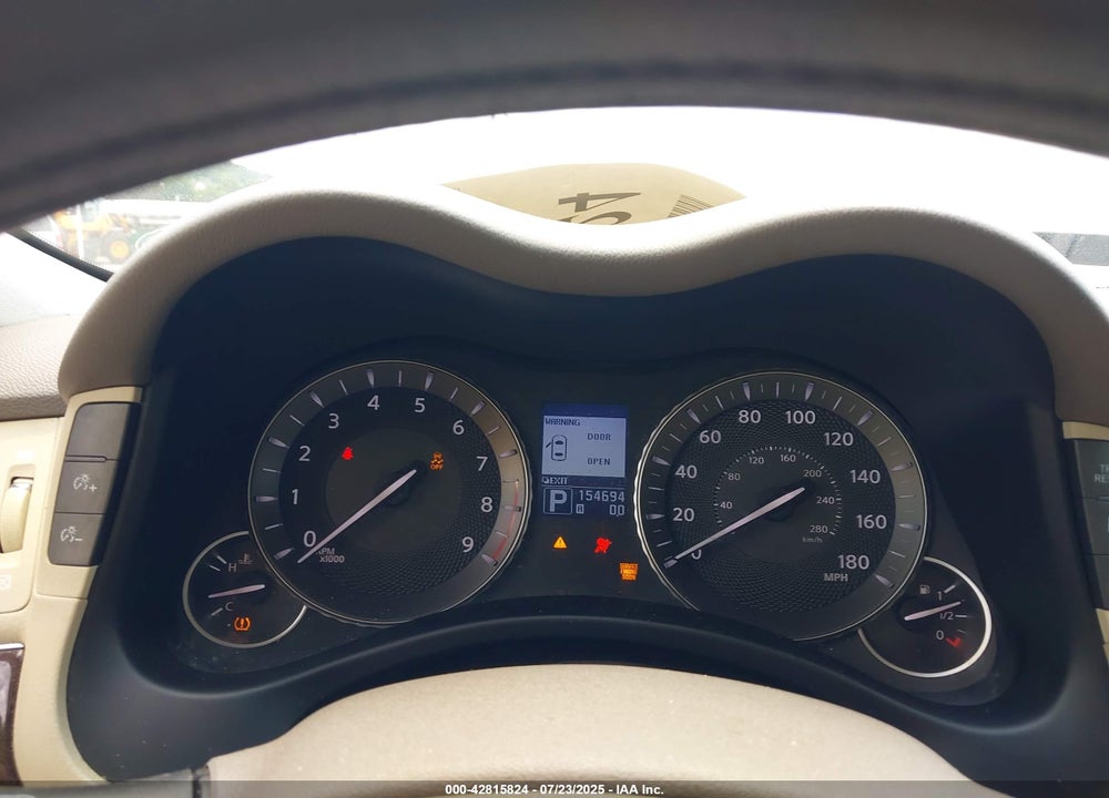 2011 INFINITI M37 VIN: JN1BY1AP5BM325437