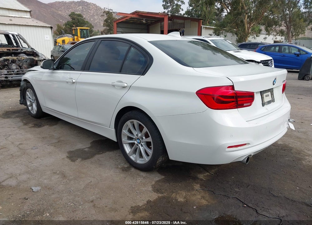 2016 BMW 3 SERIES VIN: WBA8A9C55GK618230