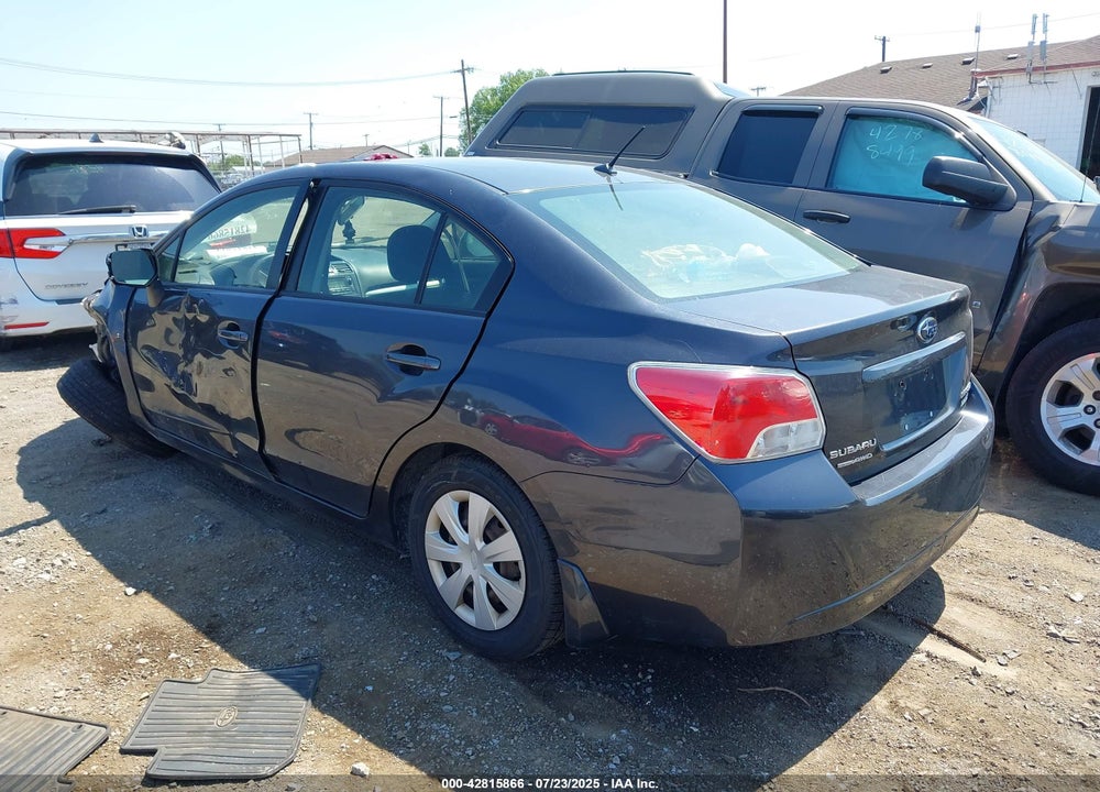 2014 SUBARU IMPREZA VIN: JF1GJAA67EH022273