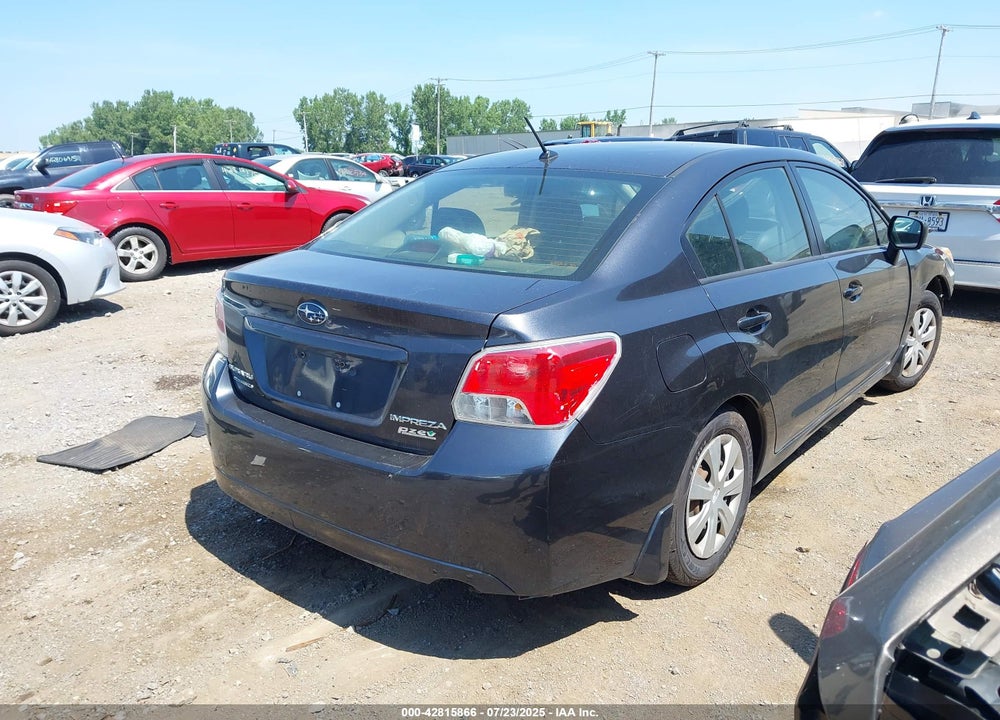 2014 SUBARU IMPREZA VIN: JF1GJAA67EH022273