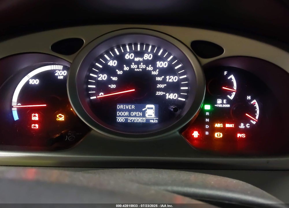 2006 TOYOTA HIGHLANDER HYBRID V6 VIN: JTEEW21A460029156