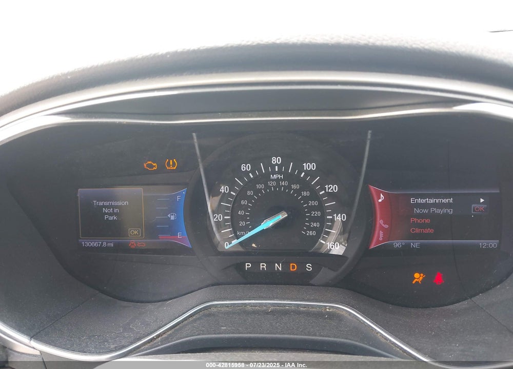2013 FORD FUSION VIN: 3FA6P0H97DR158081
