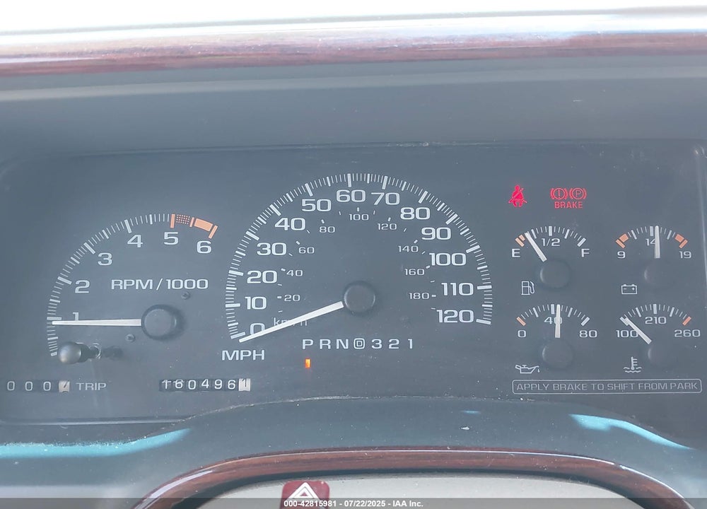 2000 CADILLAC ESCALADE STANDARD VIN: 1GYEK63R1YR203395