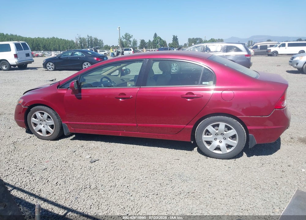 2007 HONDA CIVIC LX VIN: JHMFA16577S004253