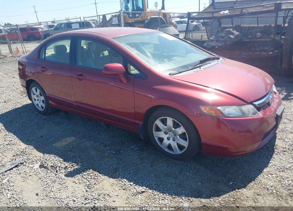 2007 HONDA CIVIC LX VIN: JHMFA16577S004253