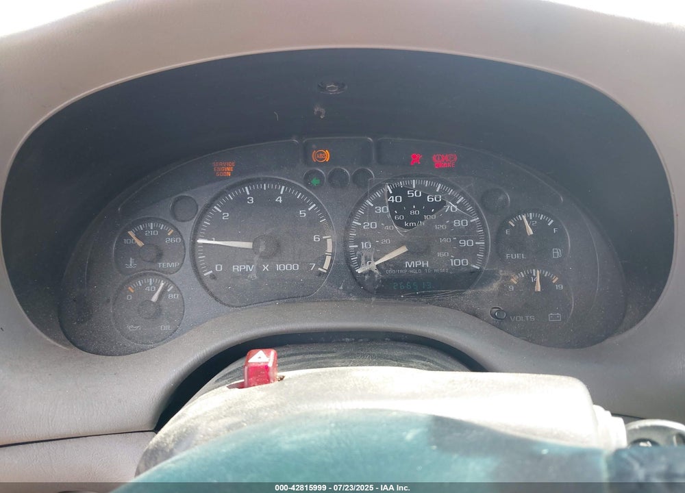 2003 CHEVROLET S-10 VIN: 1GCCS14H138139069