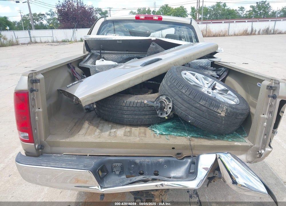 2004 DODGE RAM 2500 ST/SLT VIN: 3D7KA28C74G116562